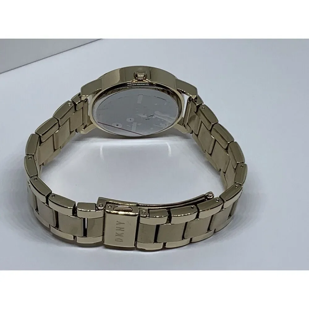 DKNY NY-2343 Ladies Stainless Steel Analog White Dial Quartz Wrist Watch BW135